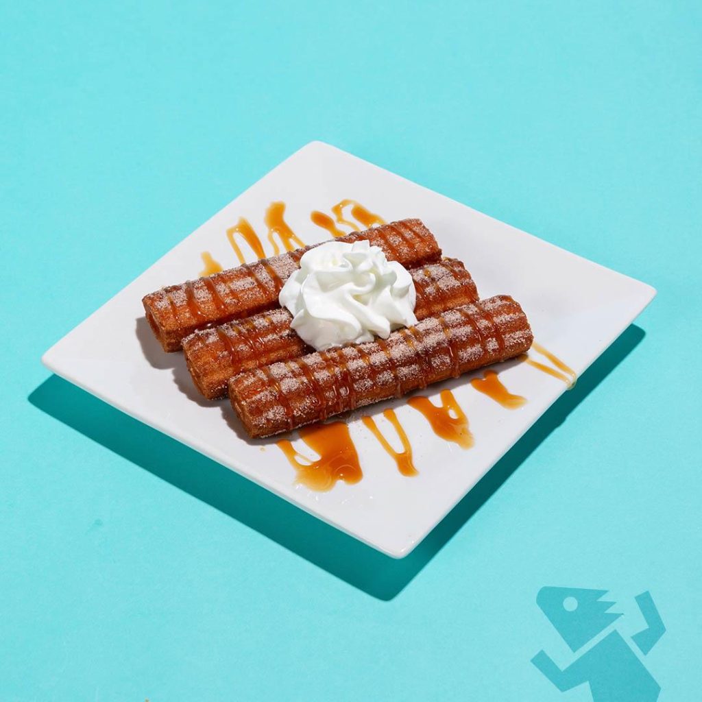 Bavarian Cream Filled Churros